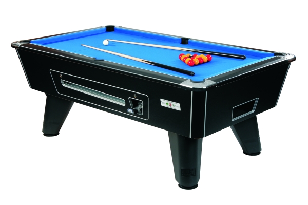 Black Finish Freeplay Winner UK 8 Ball Pool Table 6ft (182cm)